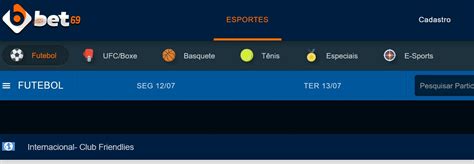 Bet69 Apostas 